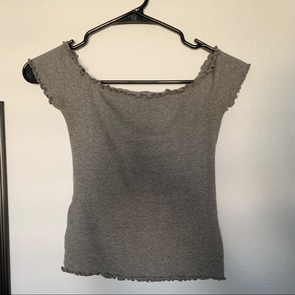 Off the shoulder top